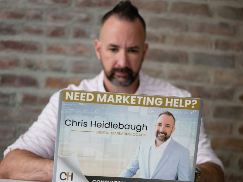 who is digital marketing coach chris heidlebaugh